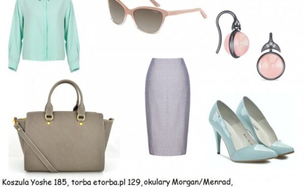 3 pastelowe stylizacje do biura