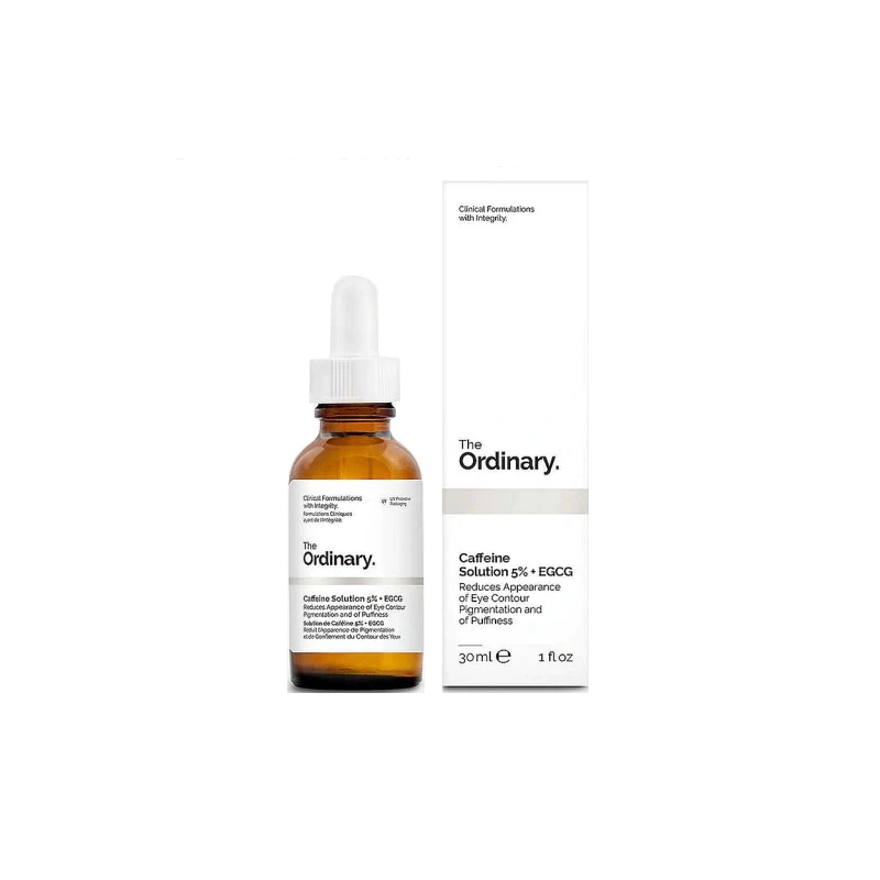 The Ordinary Caffeine Solution 5% + EGCG Serum pod oczy przeciw obrzękom i cieniom 30 ml